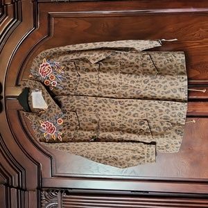 NWT Kyla Seo Bold Cheetah Romy jacket
